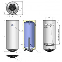 BOILER ELECTRIC ELDOM EUREKA 50 LT