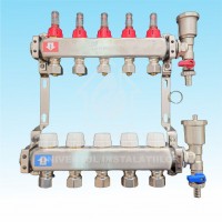SET DISTRIBUITOARE INOX CU 10 CAI D 1"-3/4" PT. RADIATOR