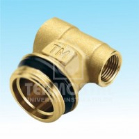 TERMINATIE COLECTOR 1"*1/2*3/8 MF NICHELATA