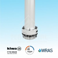 TEAVA RACORDARE CUPRU CROMATA D15X1/2''M (L175mm)