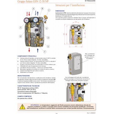 STATIE POMPARE 1"M 8-38 GSN 12-38 NW , PT BATERIE SOL.EMMETI