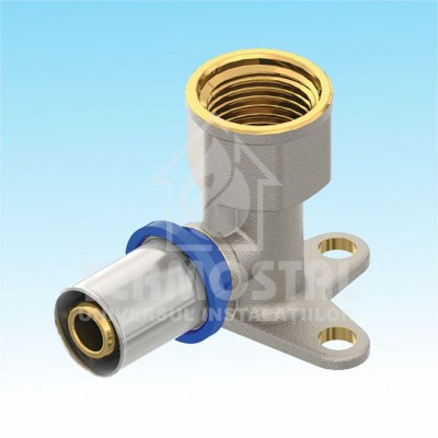 COT CU FLANSA PRES 20X3/4F COT CU FLANSA PRES 20X3/4F