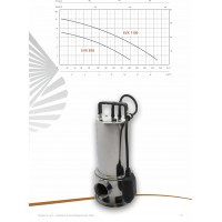 POMPA SUBMERS. EVACUARE APE UZATE EL.EUMA SVX 1100, 230 V~50Hz, 1,1kW