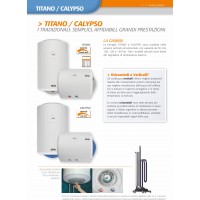 BOILER ELECTRIC CALYPSO 100L ORIZONTAL