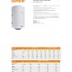 BOILER CALYPSO 120 6 MT, 1 SERPENTINA, 10kW CU SPATIU PT SONDA, NEW