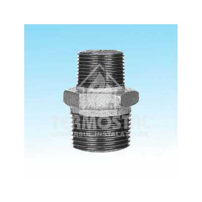 NIPLU REDUS 1/2 X 3/8 NIPLU REDUS 1/2 X 3/8