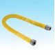 FURTUN GAZ FLEXIBIL GALBEN 80 CM 3/4 MF