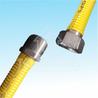 FURTUN GAZ EXTENSIBIL 40CM-80CM 3/4 MF FURTUN GAZ EXTENSIBIL 40CM-80CM 3/4 MF