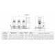 GRUP POMPARE VS 8-8 X3 S/CE, 400V~50Hz, 3kW