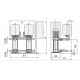 GRUP POMPARE PRESS-SYSTEM RV 60 X2, 2.2kW, 400V/50Hz
