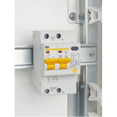 AUTOMAT DIFERENTIAL АД12 2Р 40А 30мА