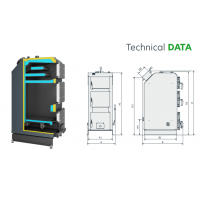 CAZAN COMBUSTIBIL SOLID KAMEN PREMIUM AGRO WG 13 kW