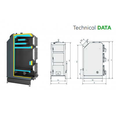 CAZAN COMBUSTIBIL SOLID KAMEN PREMIUM AGRO WG 13 kW