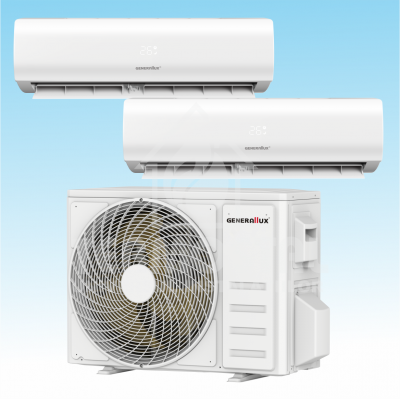 MONOSPLIT GENERALLUX 12000BTU  INVERTER R32 RAC./INCALZ.F/A TEAVA  A+++