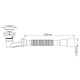 SIFON CADITA 1 1/2 H90MM CU GOFRA 40/50 SIFON CADITA 1 1/2 H90MM CU GOFRA 40/50