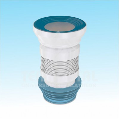 TEAVA GOFRATA WC L500MM "NOVA PLASTIC" TEAVA GOFRATA WC L500MM "NOVA PLASTIC"