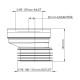 RACORD WC EXCENTRIC 20 MM RACORD WC EXCENTRIC 20 MM