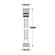 FURTUN DUS FLEXIBIL 1/2*1/2 1200mm PT. BIDEU FURTUN DUS FLEXIBIL 1/2*1/2 1200mm PT. BIDEU