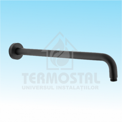 BRAT DUS LUSSO D.24 L400MM NEGRU MAT BRAT DUS LUSSO D.24 L400MM NEGRU MAT