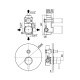 MISCELATOR DUS LIGHT INGROPAT, CU DEVIATOR, NEGRU MISCELATOR DUS LIGHT INGROPAT, CU DEVIATOR, NEGRU