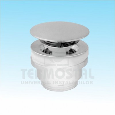 VENTIL DE SCURGERE ALB OPAC TIP CLIC-CLAC SCURT 1 1/4" VENTIL DE SCURGERE ALB OPAC TIP CLIC-CLAC SCURT 1 1/4"