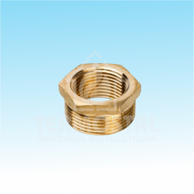 REDUCTIE 1/2" X 1/4" MF CROMAT