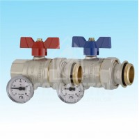 ROB.HOLLENDER 1'' MF FLUT CU TERMOMETRU (TUR+RETUR)