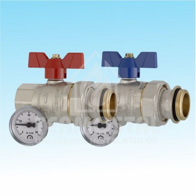ROB.HOLLENDER 1'' MF FLUT CU TERMOMETRU (TUR+RETUR)