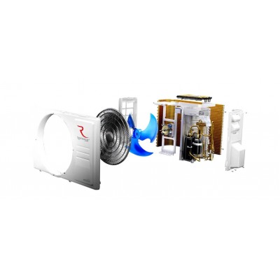 MONOSPLIT ROTENSO RONI 12000 BTU INVERTER R32 RACIRE/INCALZ. FARA TEAV
