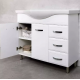 SET DULAP  ALLURE DUO ALB CU LAVOAR ALBA 1000