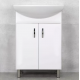 SET DULAP  BRIS ALB CU LAVOAR LIBRA 600