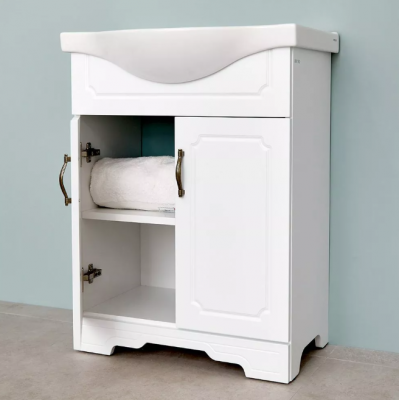 SET DULAP  CLASSIC ONE DUO PRO ALB CU LAVOAR ALBA 650