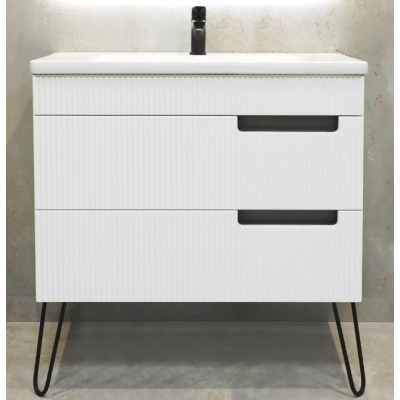 SET DULAP  POSITANO ALB MAT CU LAVOAR NOMI ARGO 800