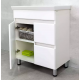 SET DULAP  URBANO ALB STRUCTURAT CU LAVOAR ISIK 700