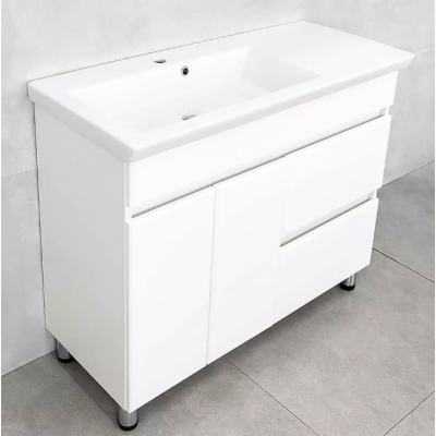 SET DULAP  URBANO ALB STRUCTURAT CU LAVOAR ISIK 1000