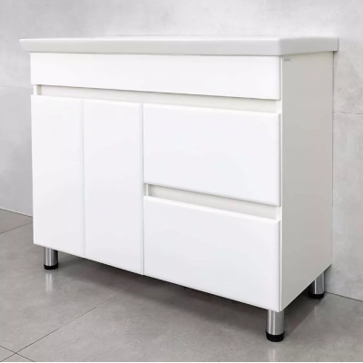 SET DULAP  URBANO ALB STRUCTURAT CU LAVOAR ISIK 1000