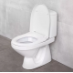VAS WC ECO CU REZERVOR 3/6 L, RACORD. DE JOS, SCURG. IN PODEA