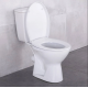 VAS WC IVA CU REZERVOR 3/6 L, RACORD. DE JOS, P-TRAP