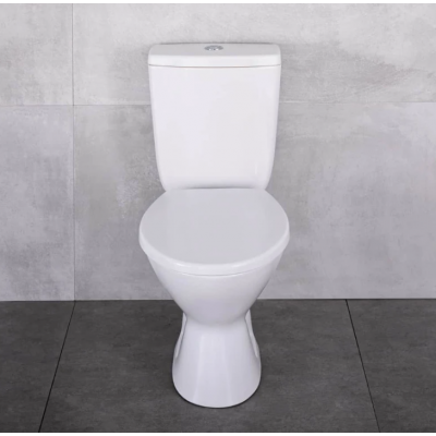 VAS WC IVA CU REZERVOR 3/6 L, RACORD. DE JOS, P-TRAP