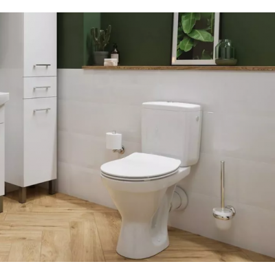 VAS WC CERSANIA SIMPLE ONE SLIM,CU REZERVOR,RACORD. DE JOS,MICROLIFT