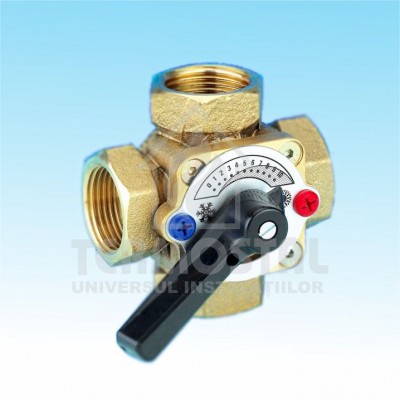 VANA DE AMESTEC CU 4 CAI DN.80 VF410