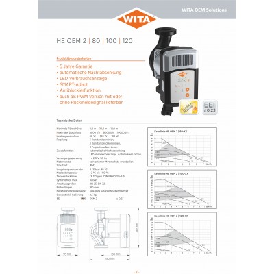 POMPA DE CIRCULATIE WITA HE OEM 2 32-10 180