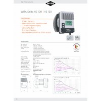 POMPA DE CIRCULATIE WITA DELTA HE 120-32 180 LCD CLASA A -230V - DN32