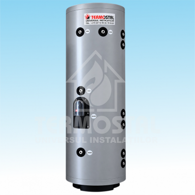 BOILER INOX 200 LT CU 2 SERPENTINE 