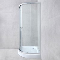 CABINA DE DUS CLEAR 900X900X1940mm STICLA SIMPLA