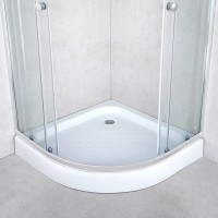 CABINA DE DUS CLEAR 900X900X1940mm STICLA SIMPLA