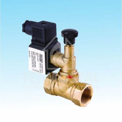 CLAPETA DE GAZ ALUMINIU 1/2" 220V DESCHISA CLAPETA DE GAZ ALUMINIU 1/2" 220V DESCHISA