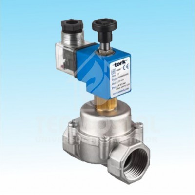 CLAPETA DE GAZ ALUMINIU 11/4" 220V INCHISA CLAPETA DE GAZ ALUMINIU 11/4" 220V INCHISA