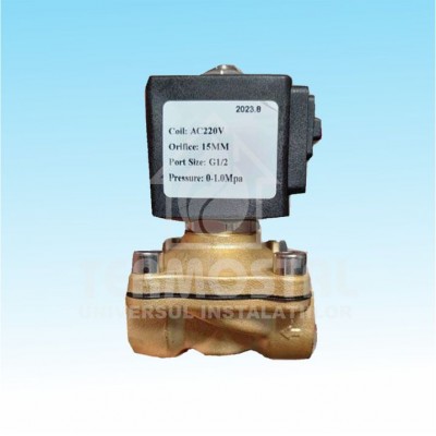 CLAPETA DE GAZ ALAMA 1/2" F 220V CLAPETA DE GAZ ALAMA 1/2" F 220V