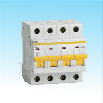 INTRERUP. AUTOMAT ВА-47-29М 4Р 32А 4,5КА C-TICA D